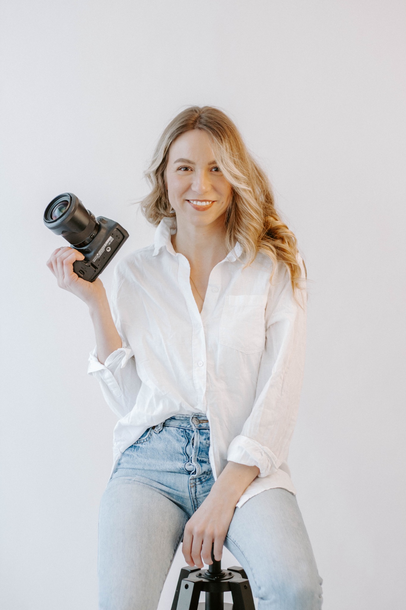 Denise von Liebenow Fotografie mit ihrer Kamera